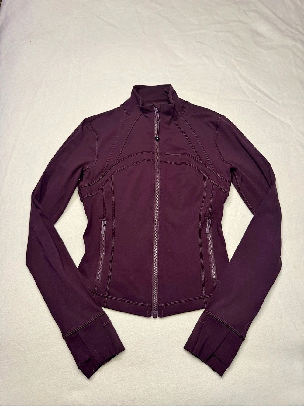 LULULEMON Cropped Define Jacket *Nulu - Cassis